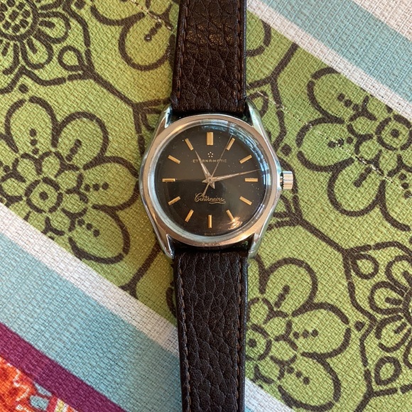 Late 50s -60s vintage eternamatic model men’s watch - Picture 2 of 10
